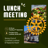 ROTARY MEETING AT THE BENT ARMS